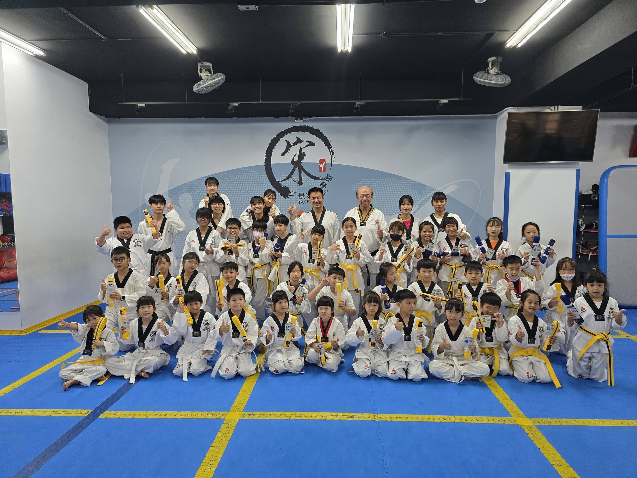 🥋✨ 雄麒道館百人聯合晉級檢定|順利圓滿完成 ✨🥋消息照片